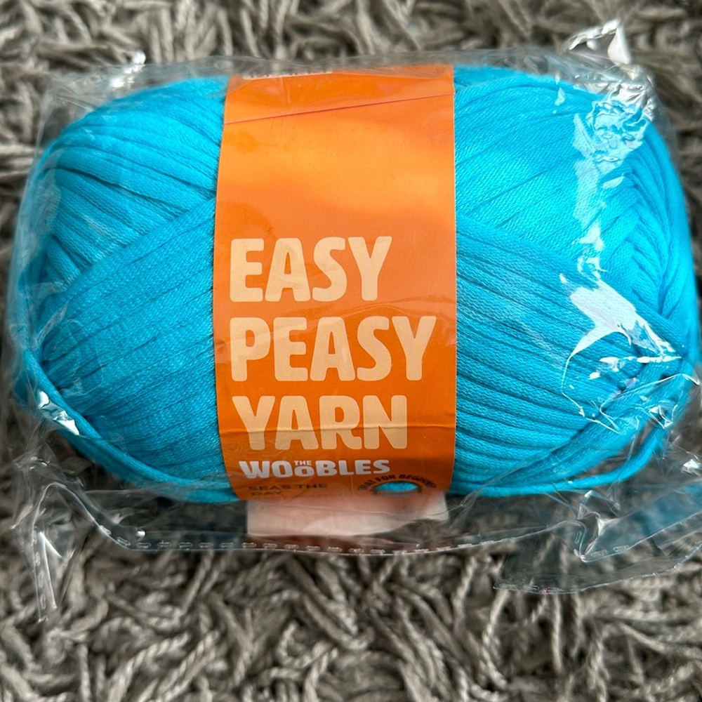 The Woobles Crochet Yarn - Aqua Blue